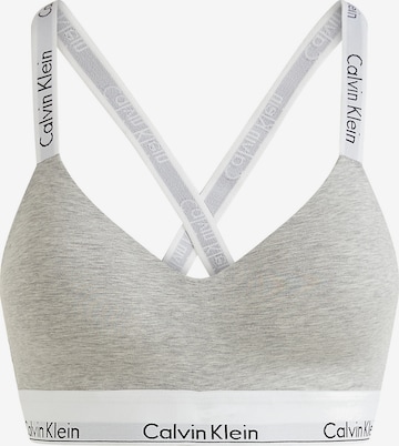 Calvin Klein Underwear Μπουστάκι Σουτιέν σε γκρι: μπροστά