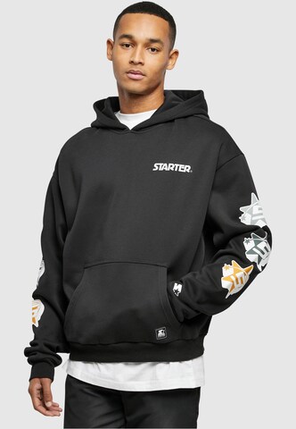 Starter Sweatshirt in Zwart: voorkant