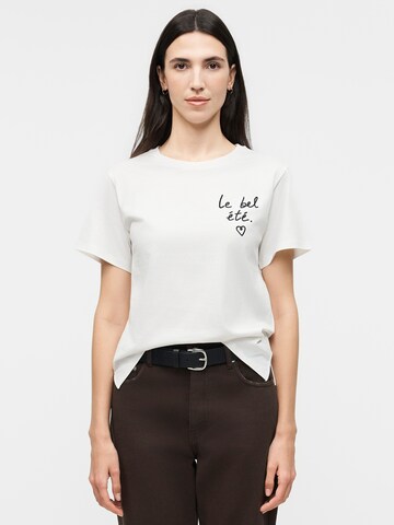 balts Weekend Max Mara T-Krekls 'BORA': no priekšpuses