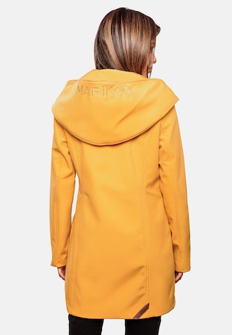 MARIKOO Płaszcz funkcyjny 'Mayleen' w kolorze żółty