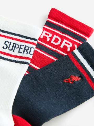 Superdry Nogavice | modra barva