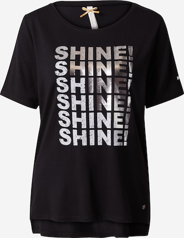 T-shirt Key Largo en noir : devant