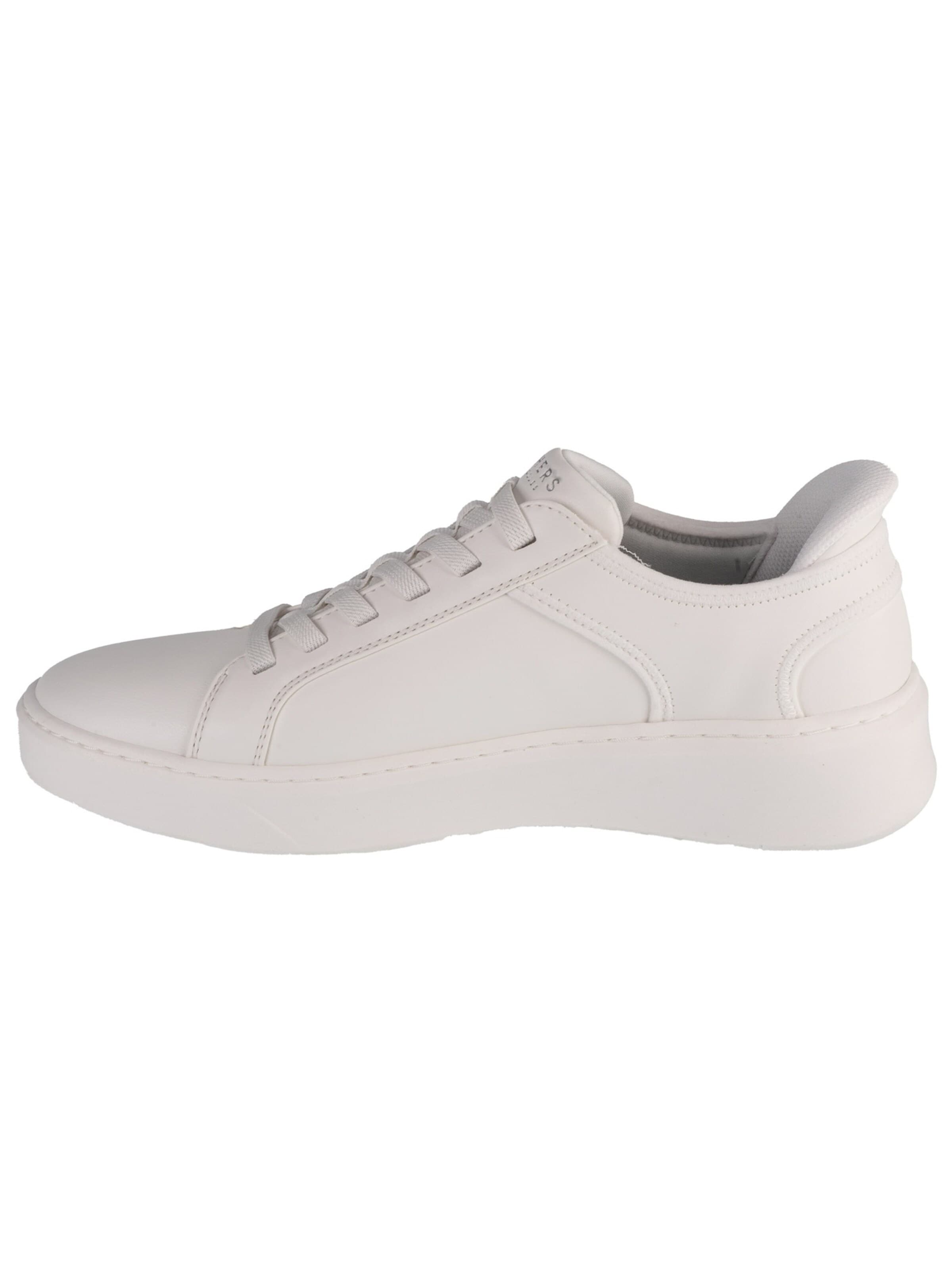 Baskets basses 'Court Break - Suit' SKECHERS en blanc : devant