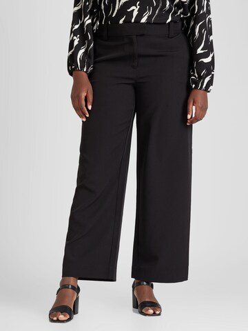 Loosefit Pantaloni chino 'STARRY' di EVOKED in nero: frontale