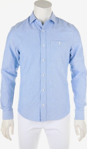ARMANI EXCHANGE Button Up Shirt in S in Blue: front
