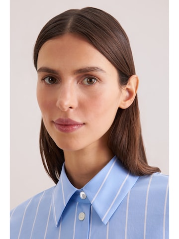 Chemisier SEIDENSTICKER en bleu