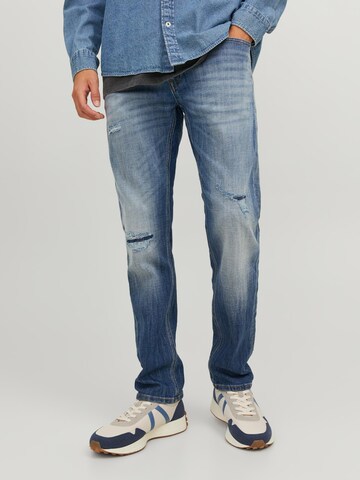 JACK & JONES Regular Jeans 'Mike' in Blue: front