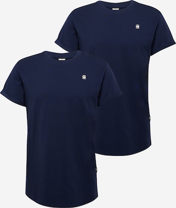 G-STAR Tričko 'Lash' - Modrá: predná strana