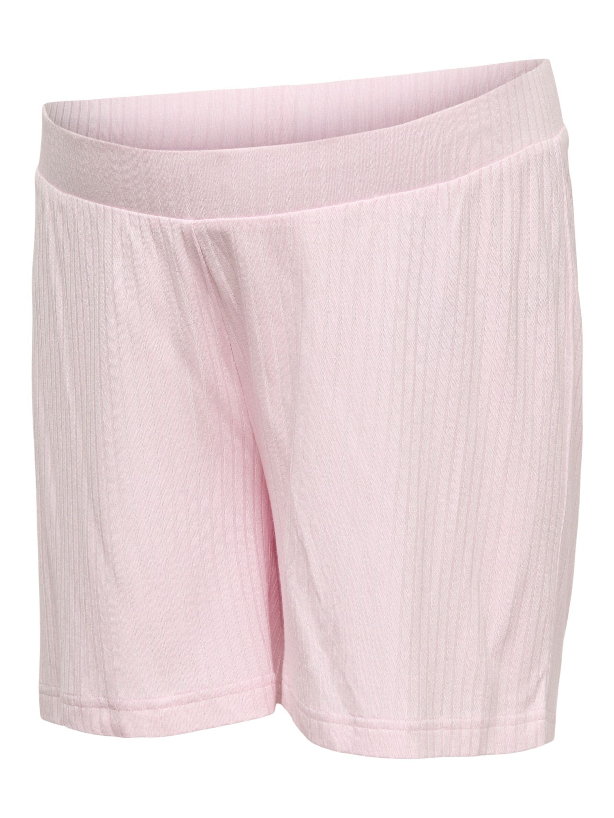 MAMALICIOUS Short Pajama Set in Pink