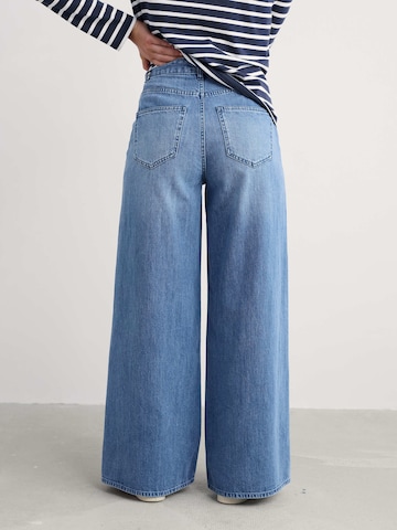 Seasalt Cornwall Wide leg Jeans 'Godrevy' in Blauw