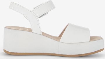 GABOR Strap Sandals in White