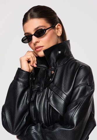 Veste mi-saison 'OW-JAFL-0107' Ombre en noir