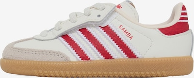 Sneaker 'Samba' in 24 ADIDAS ORIGINALS di colore grigio chiaro / rosso / bianco, Visualizzazione prodotti