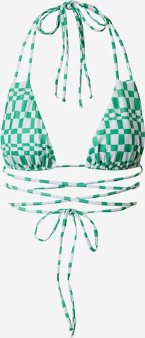 LeGer by Lena Gercke Triangle Bikini Top 'Ava' in Green: front