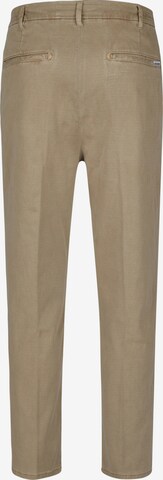 Regular Pantalon à pince Goldgarn en beige