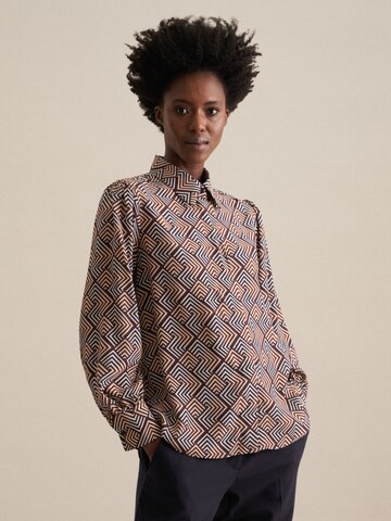 SEIDENSTICKER Bluse in Braun: Vorderseite