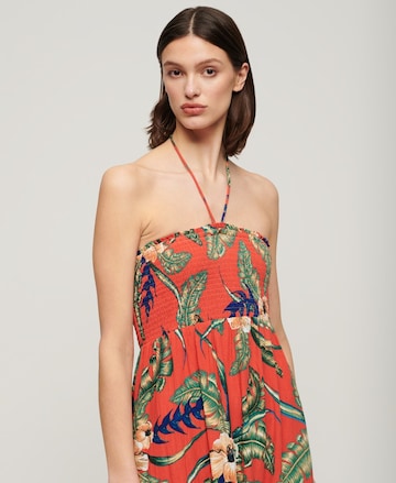Superdry Beach Dress in Red