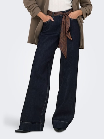 Wide Leg Jean 'ONLMadison' ONLY en bleu : devant