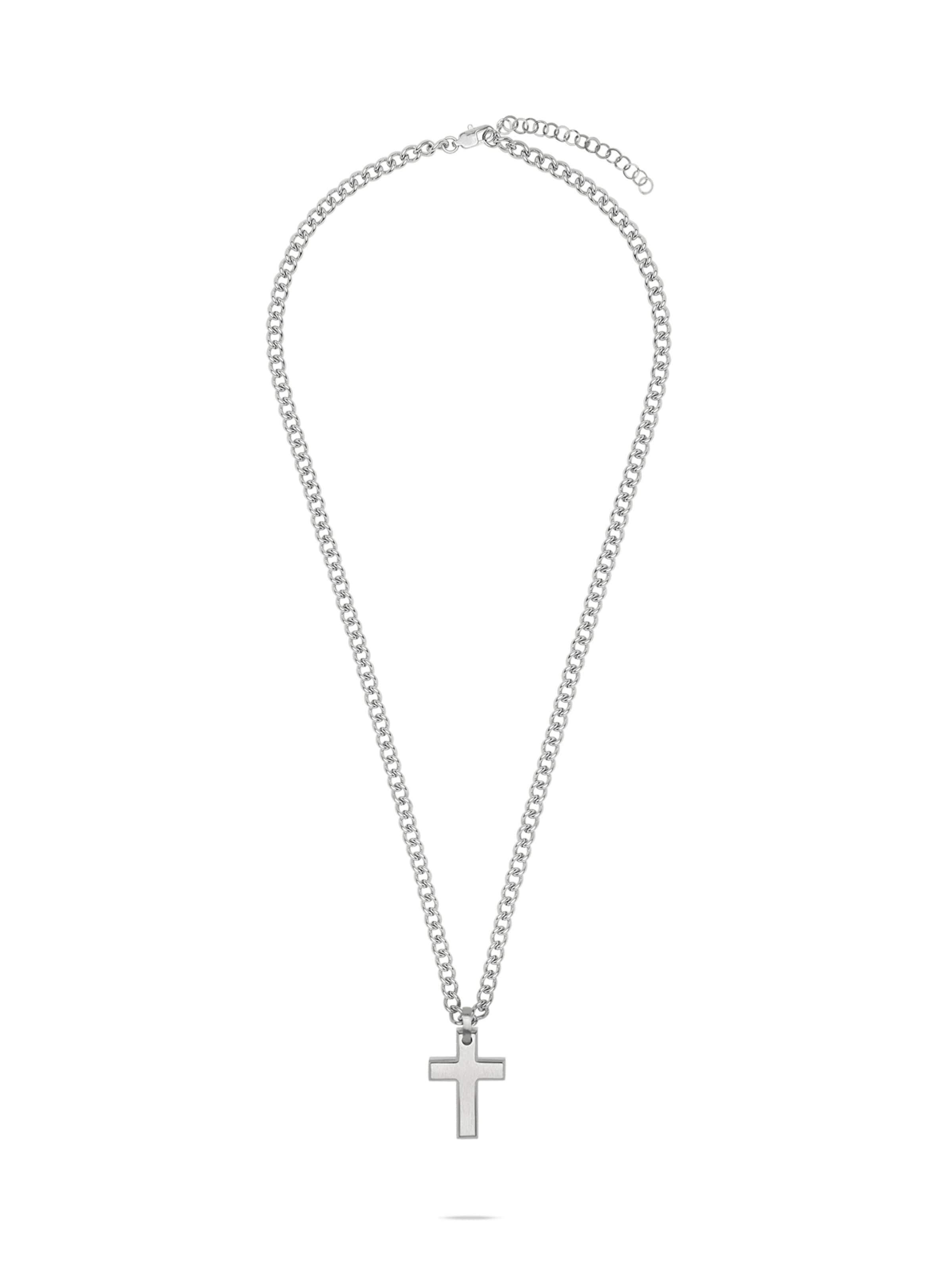 s.Oliver Necklace in Silver: front