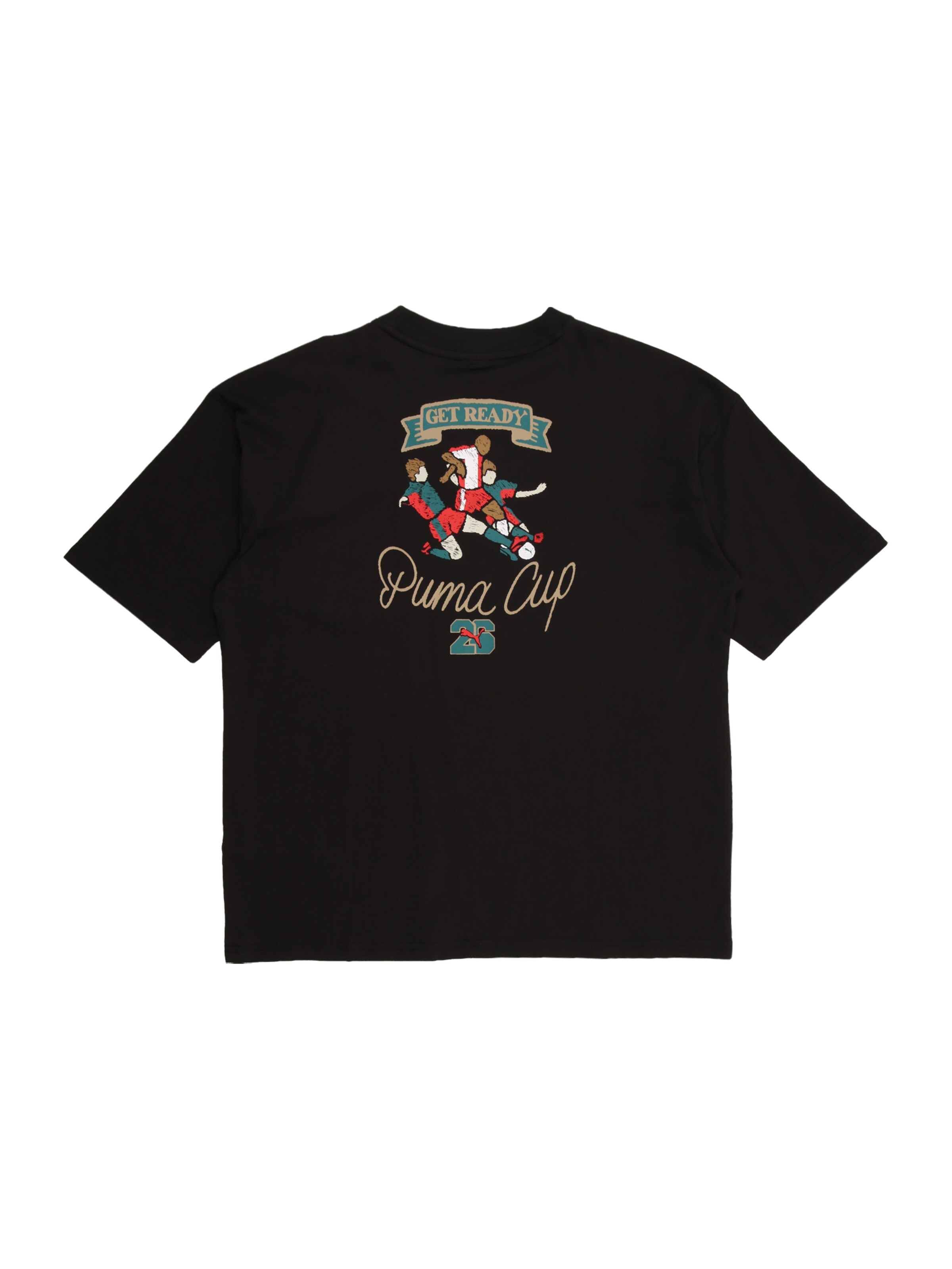 PUMA Póló 'World Cup' - fekete