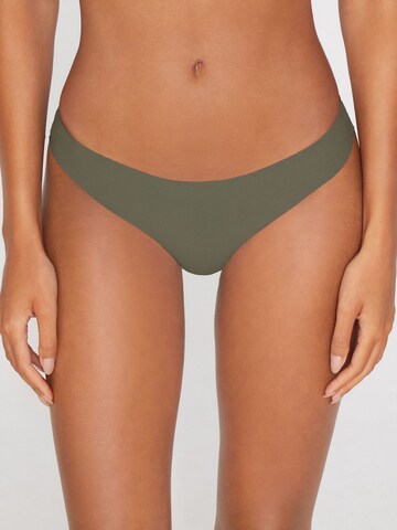 Tezenis Thong in Green: front