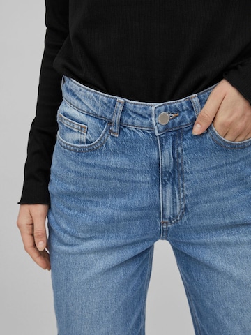 VILA Loosefit Jeans i blå