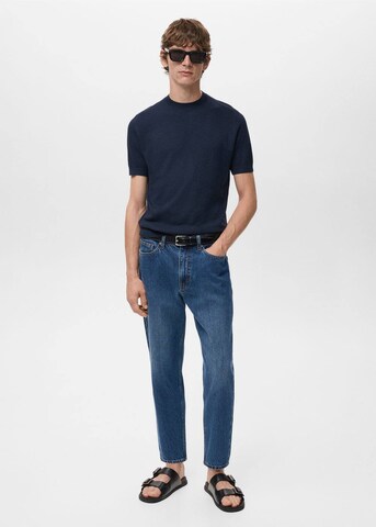 MANGO MAN T-shirt 'Flewh' in Blau