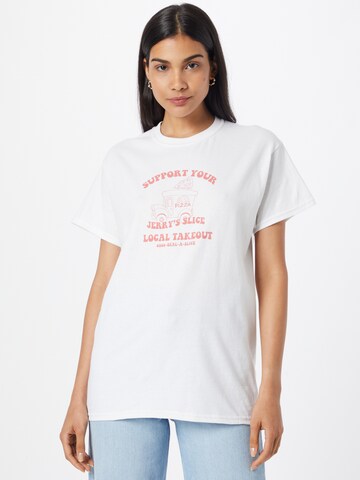Daisy Street Koszulka 'TYLER' w kolorze biały: przód
