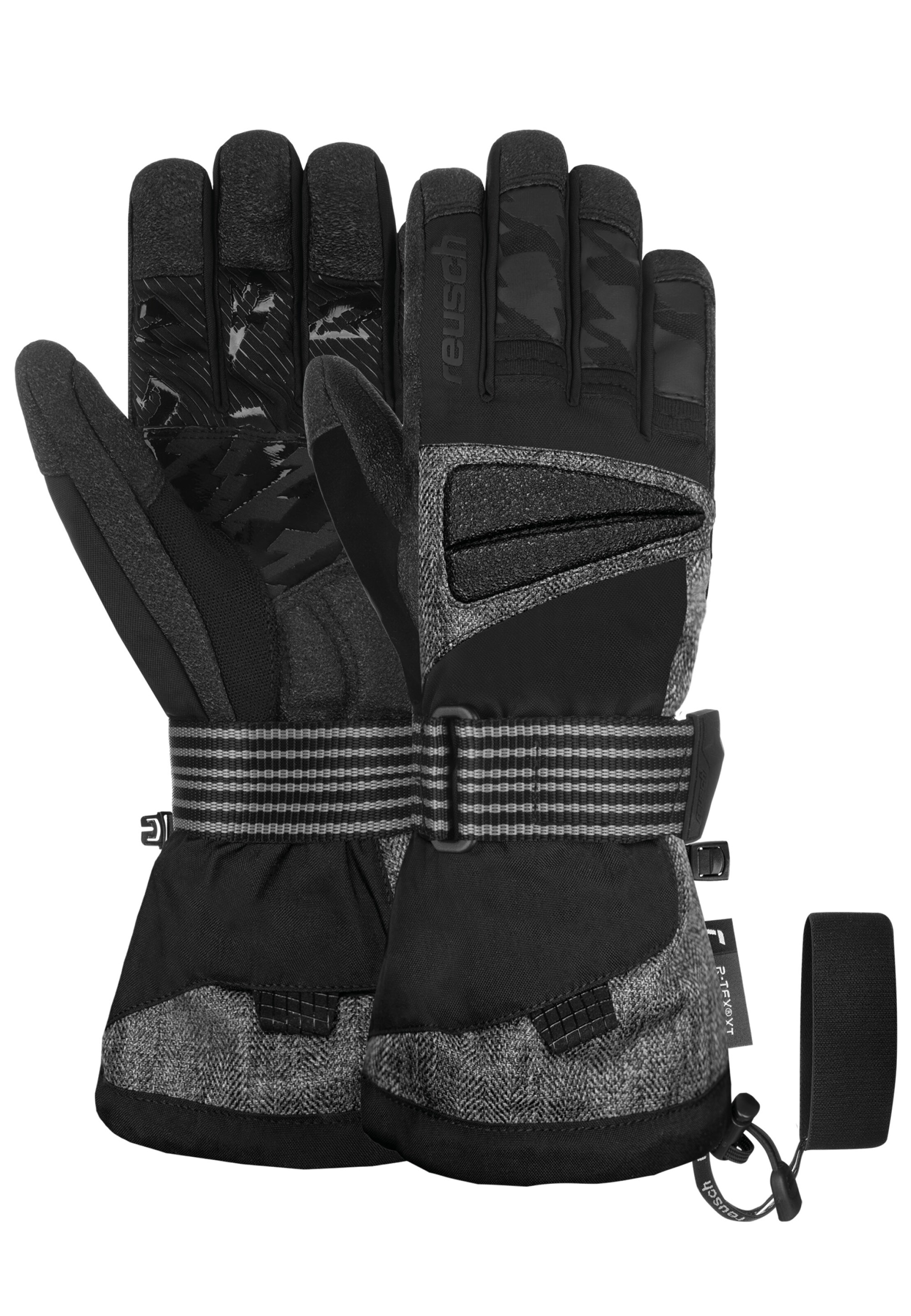 REUSCH Sporthandschuhe 'Sweeber III' in Schwarz: Vorderseite