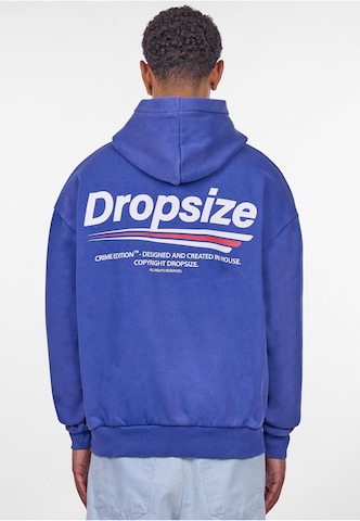 Dropsize Sweatshirt in Blau: Vorderseite