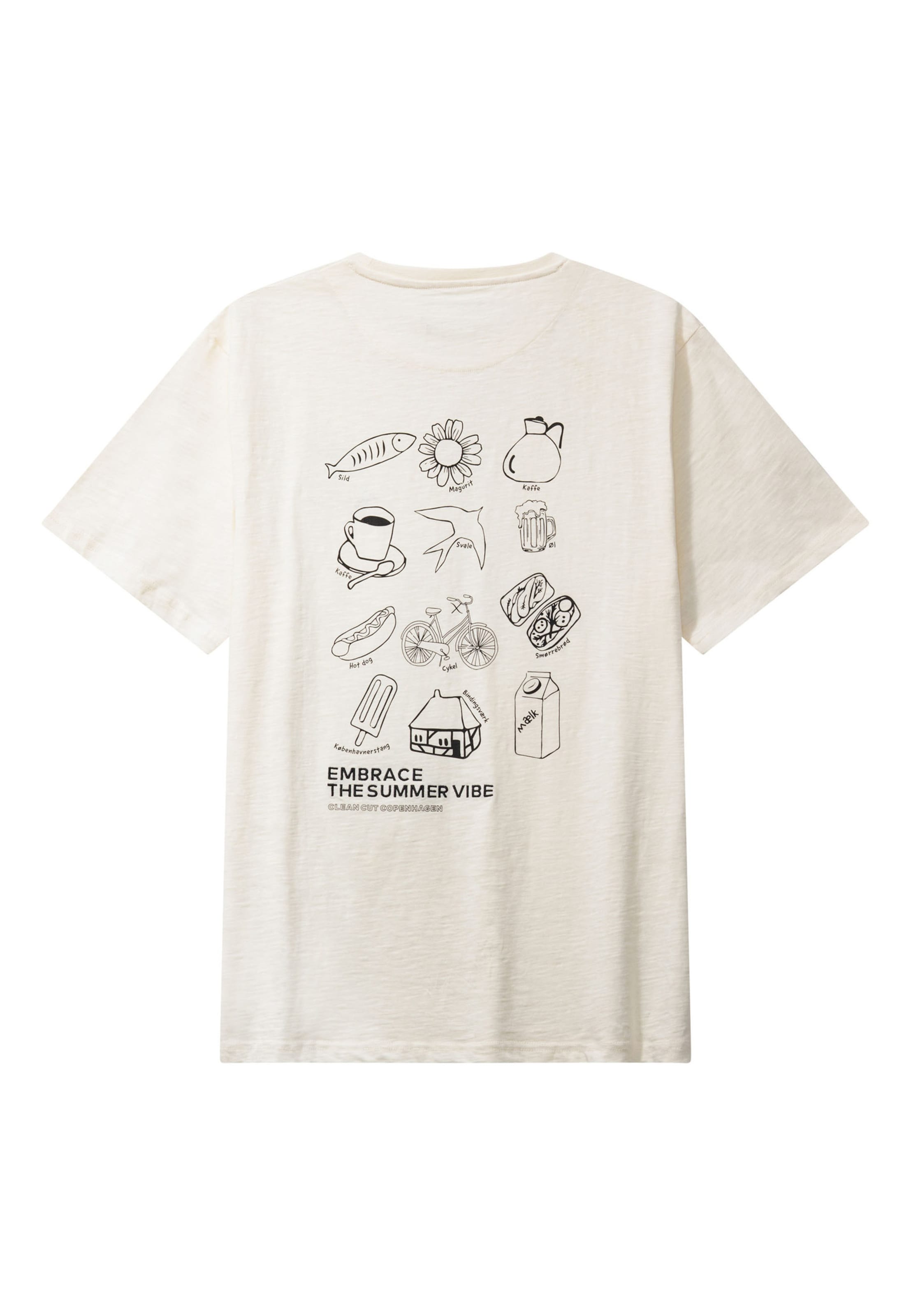 Clean Cut Copenhagen - Camisa 'Embrace' em bege