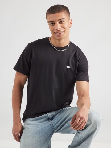 LEVI'S ® T-Shirt in Schwarz: Vorderseite
