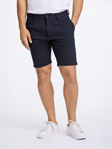 Lindbergh Regular Chino in Blauw