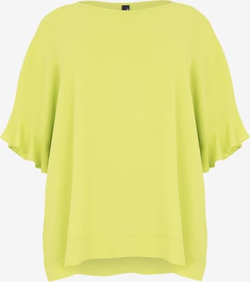 Yoek Blouse in Groen: voorkant