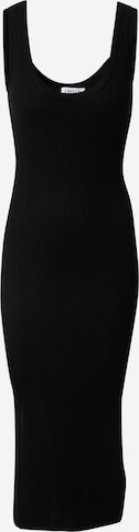 EDITED Knit dress 'Relana' in Black: front