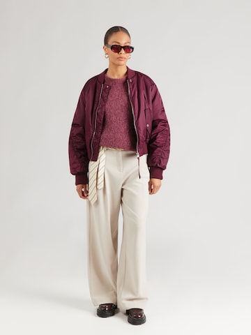 Pull-over 'Latora' Noella en rouge