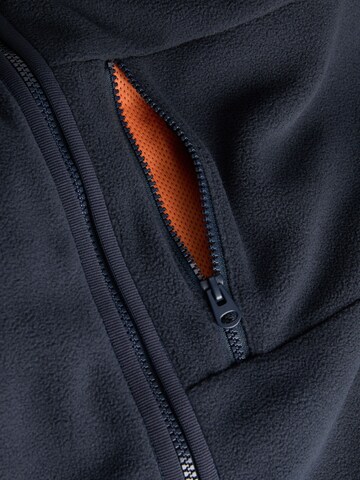 JACK & JONES Fleecejacke in Blau