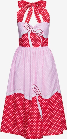 Queen Kerosin Summer Dress in Red: front