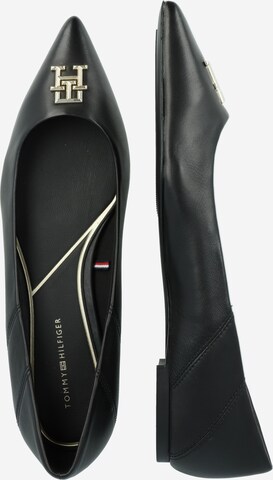 TOMMY HILFIGER Ballerina in Schwarz