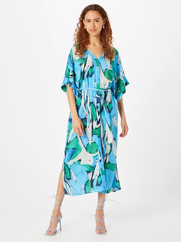 Robe-chemise Monki en bleu : devant