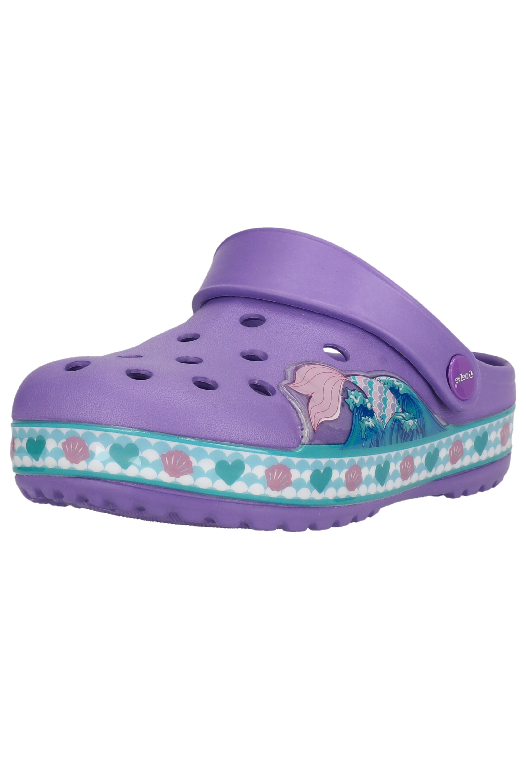 ZigZag Open shoes 'Burundi' in Purple: front