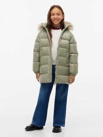 Manteau 'Essential' TOMMY HILFIGER en vert : devant