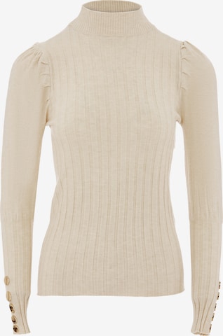 Pull-over caspio en beige : devant