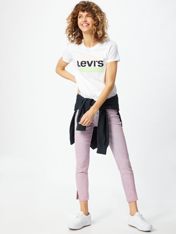 Tricou 'The Perfect Tee' de la LEVI'S ® pe alb