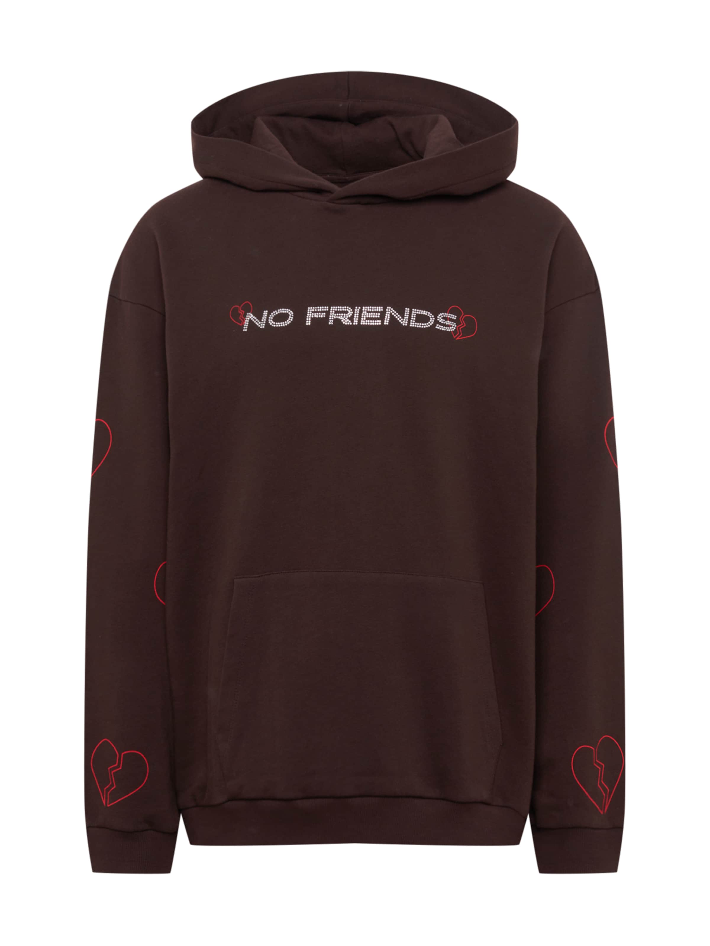 SHYX Mikina 'Biba' – hnědá: přední strana