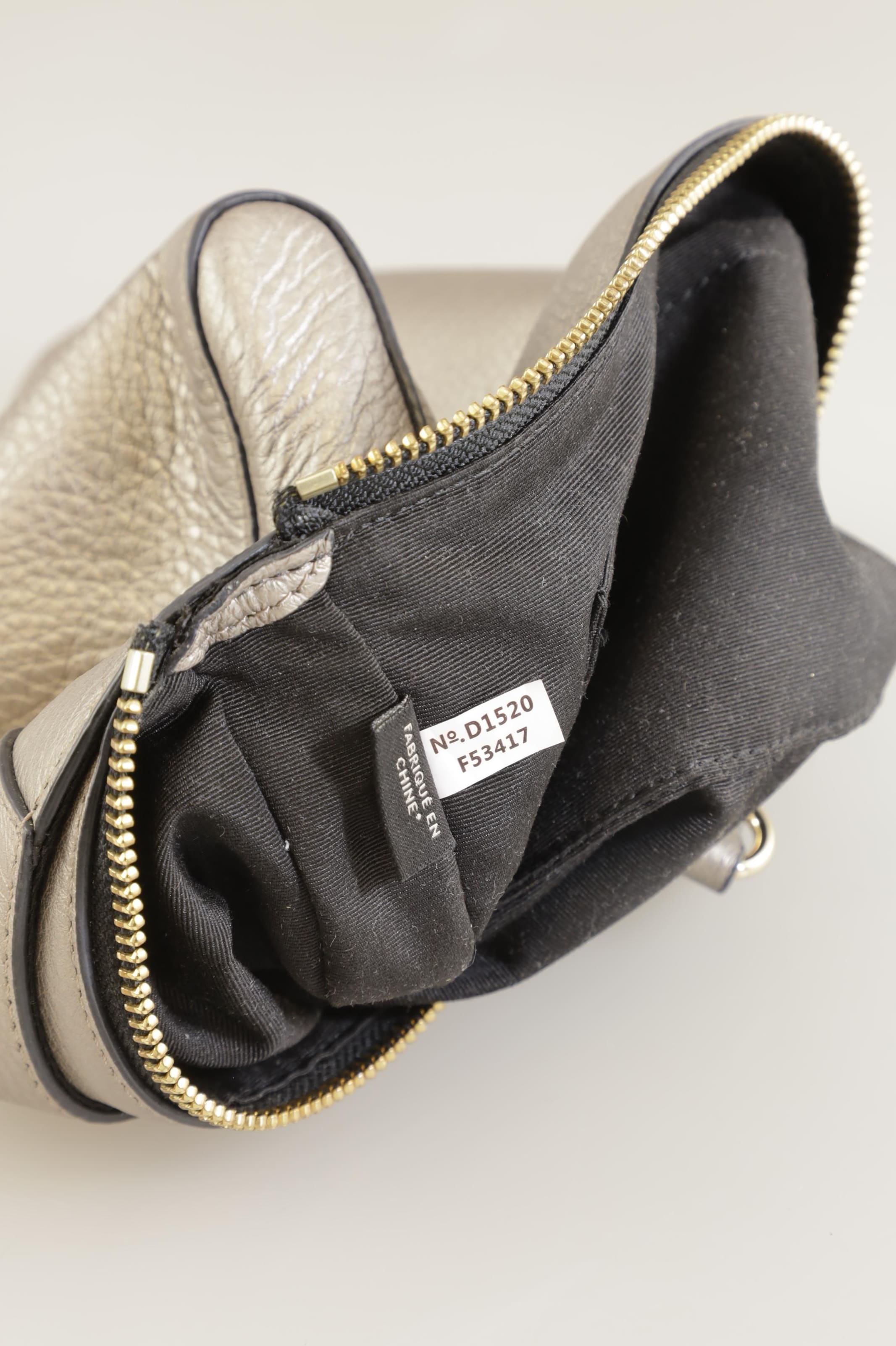 COACH Handtasche klein Leder One Size in Silber