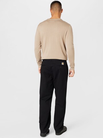 Carhartt WIP Regular Pleat-front trousers 'Salford' in Black
