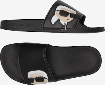 Karl Lagerfeld Sandalen 37 in Schwarz: Vorderseite