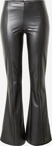 GUESS Flared Pants 'NIA' in Black: front