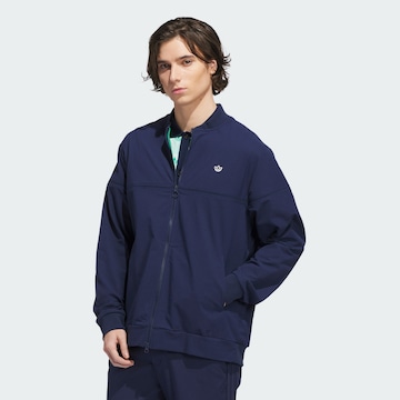Veste mi-saison 'Bomber' ADIDAS ORIGINALS en bleu : devant
